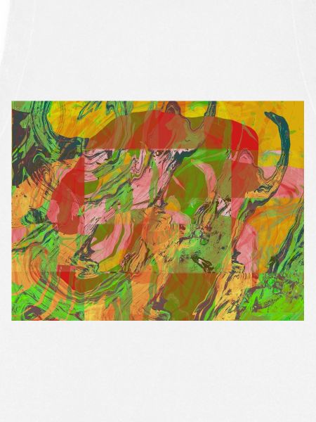 Farbwirbel Neon Abstract