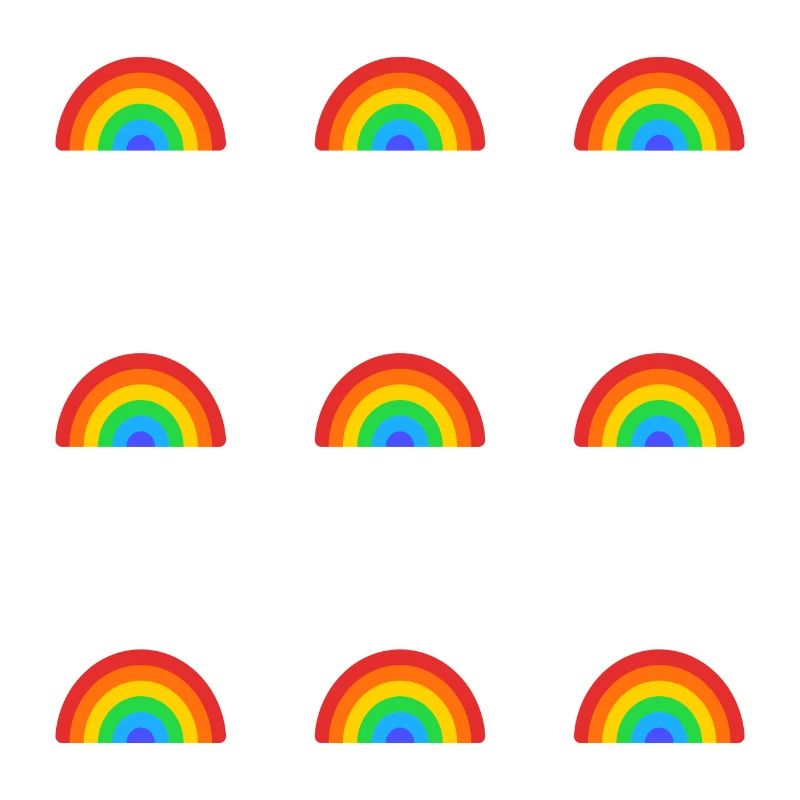 Rainbow Pattern - Happy Pride