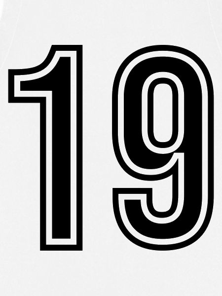 19 Number symbol