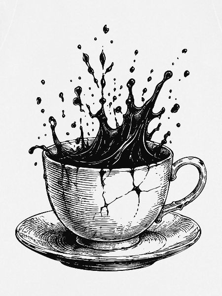 Kaffeespritzbecher