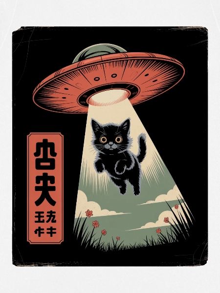 UFO Katze
