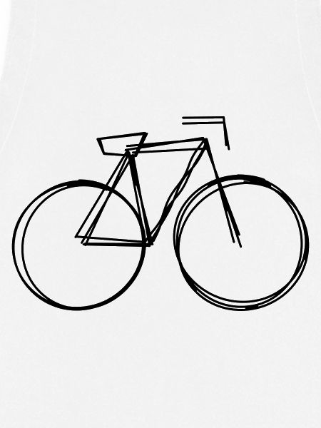 Fahrrad handgezeichnet