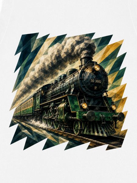 Dampfzug Prisma Collage