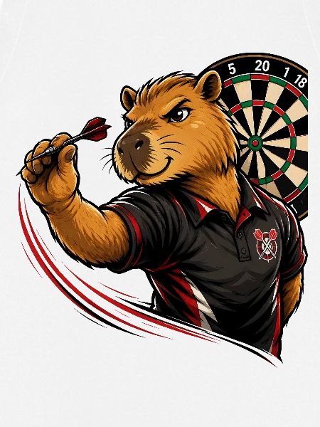 Capybara beim Dart