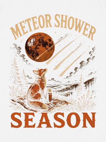  Meteorschauer Saison Fuchs Sternengucker Camping