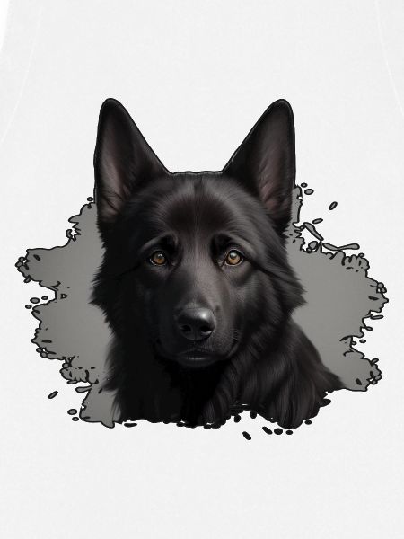schwarzer schäferhund