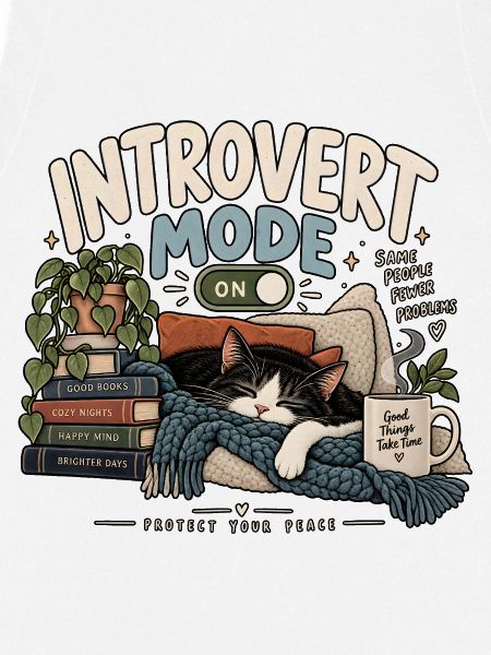 Introvert Mode Katze