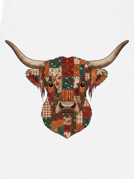 Patchwork-Kuh-Quilt-Volkskunst