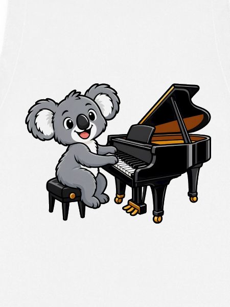 Koala am Klavier