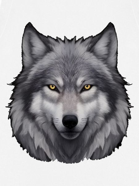 Wolf Kopfporträt