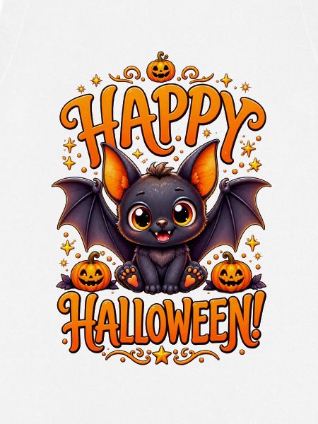 Kuschelige Halloween Fledermaus