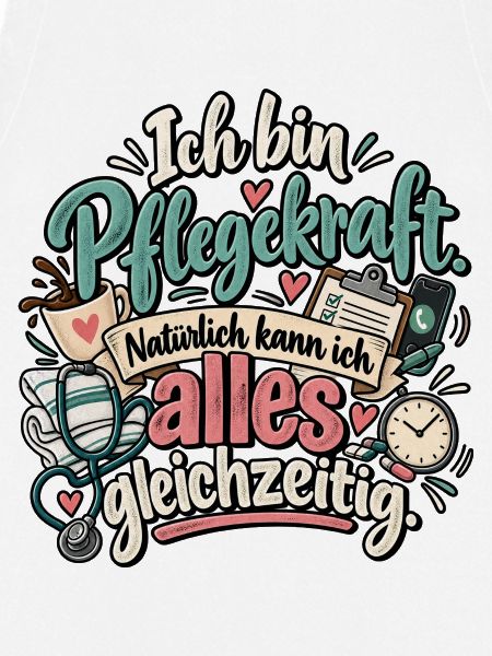 Pflegekraft Multitasking