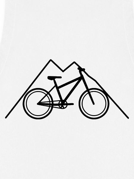 Mountainbiking Zeichnung