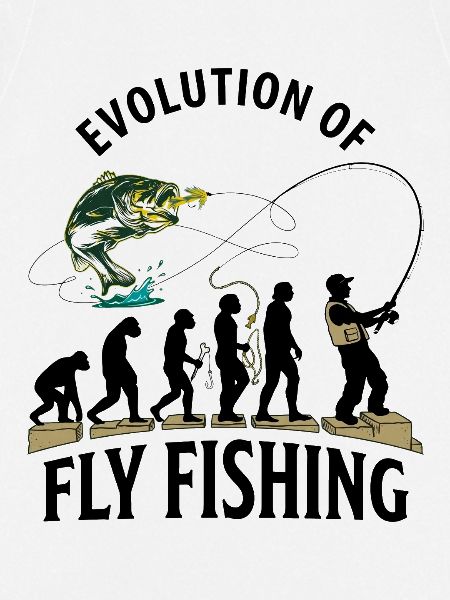 Evolution Fliegenfischerhumor
