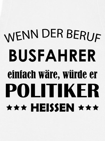 Busfahrer Spruch