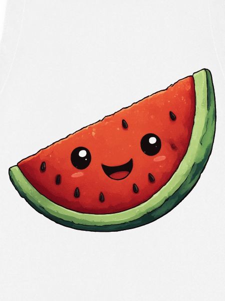 Kawaii Wassermelone Scheibe