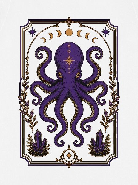 Witchy Tarot Octopus