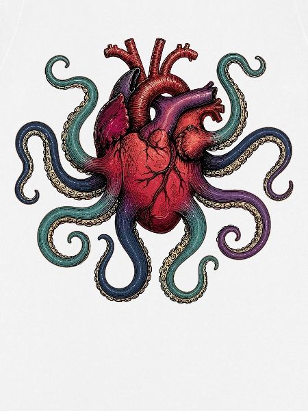 Anatomical Heart Octopus