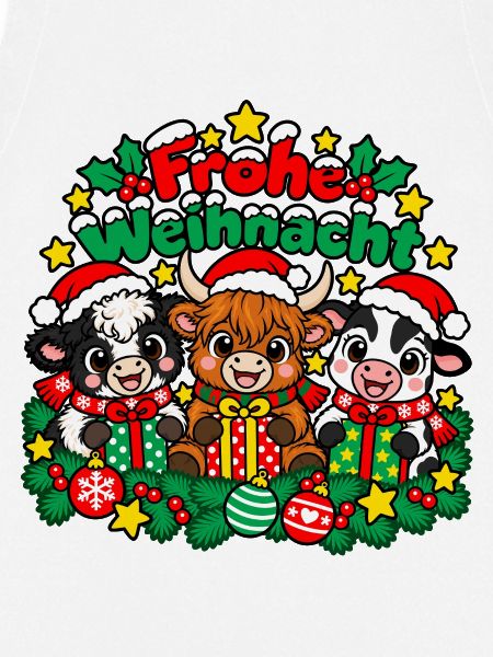 Weihnachts Kühe