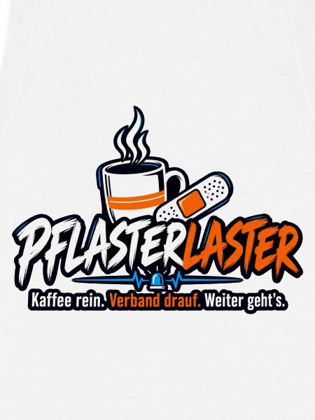 PflasterLaster Kaffee Motiv