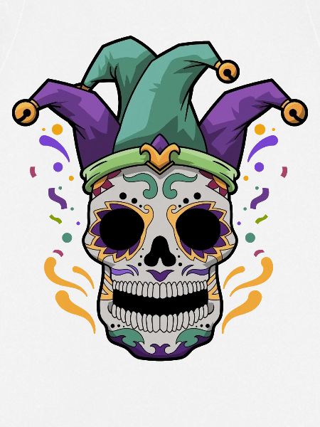 Mardi Gras Totenkopf