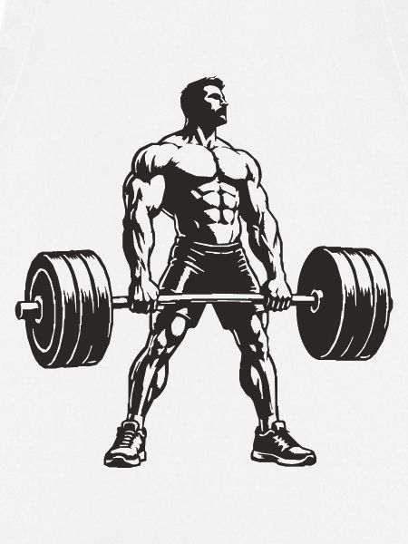 Krafttraining Muskelheld Barbell
