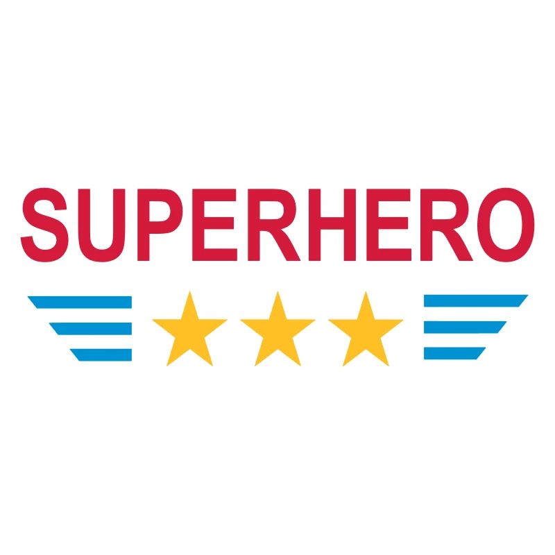 ★ Couleurs de conception modifiables ★ Super-héros (trois étoiles)