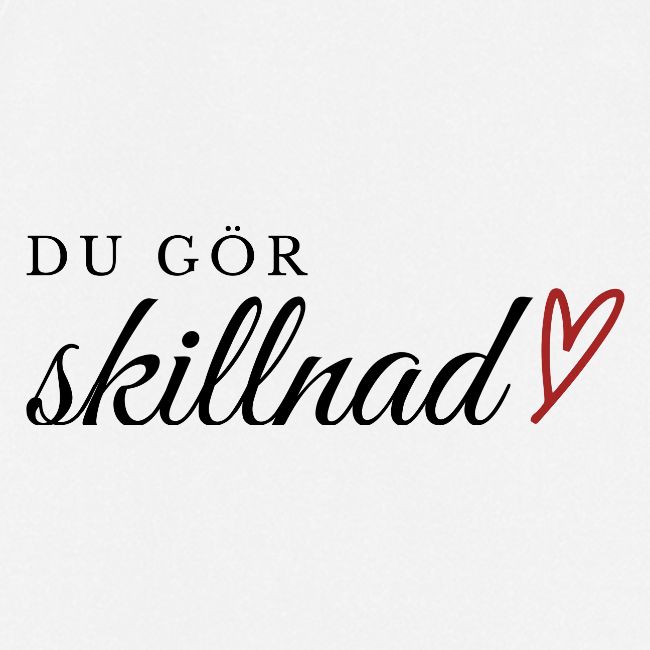 Du gör skillnad - Gave til lärare / förskolelärare