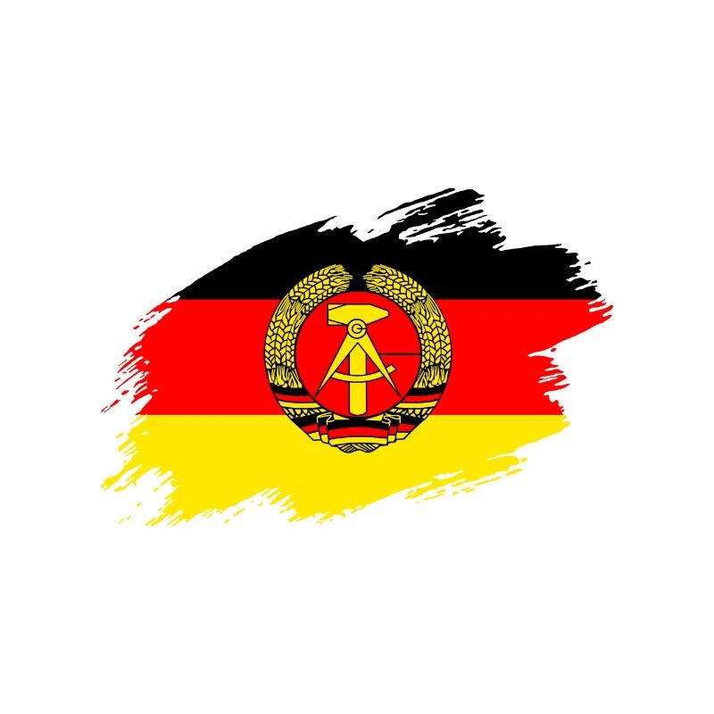 Drapeau d'enseigne DDR Allemagne de l'Est