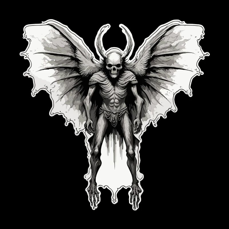 Mothman / Moth / Insect / Mythical Creature / Flutter