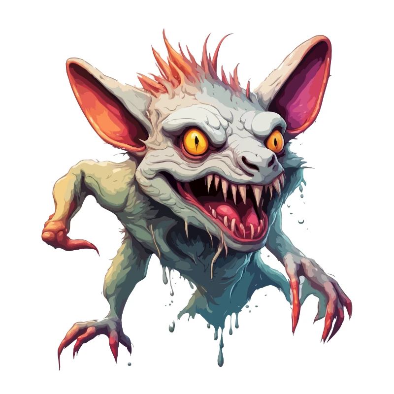 Chupacabra / Créature suceuse / Monstre /Espagne