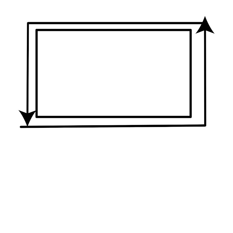 Flèches Forme rectangulaire Arrière-plan