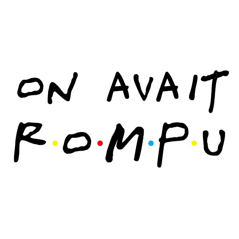 On avait rompu (noir)