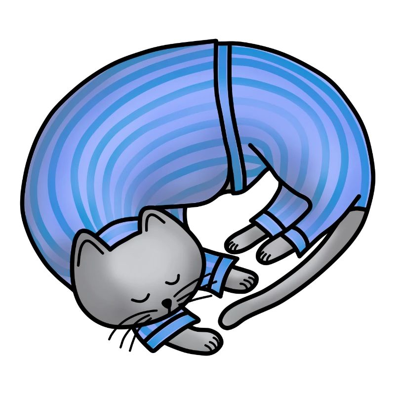Pyjama cat