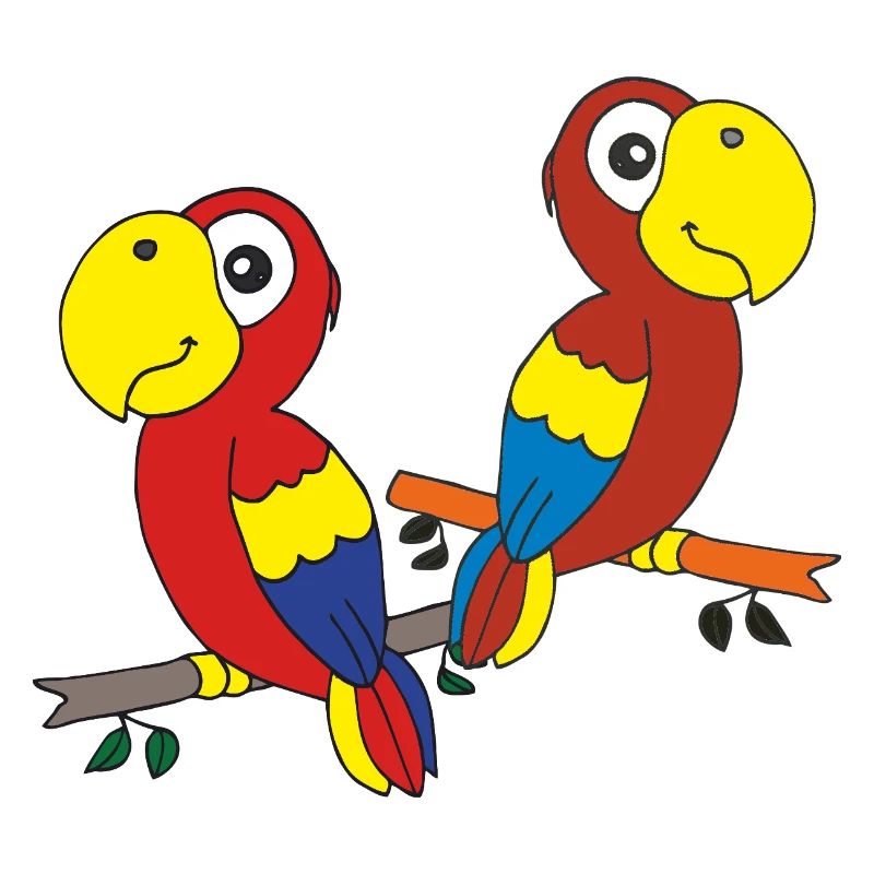 Amis perroquets