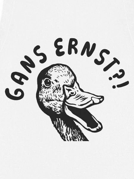 Gans Ernst?!