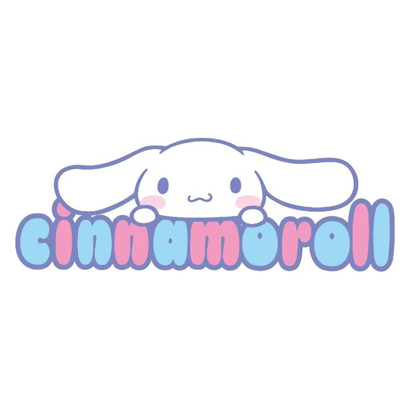 Cinnamoroll Regarde Par-dessus L'inscription