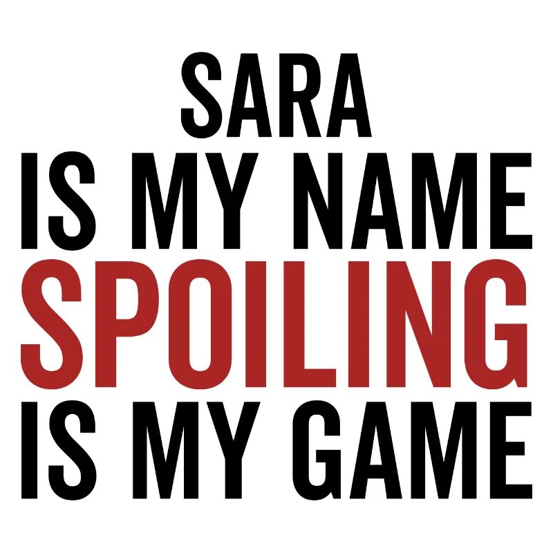 Sara est mon nom Spoiling est mon jeu
