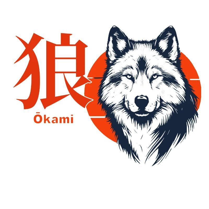 Okami Sunset - Die Essenz des japanischen Wolfes