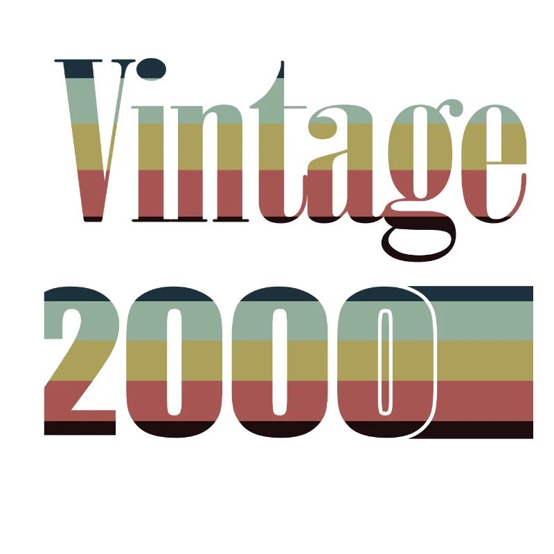 2000 anniversaire 2000 né en 2000 anniversaire