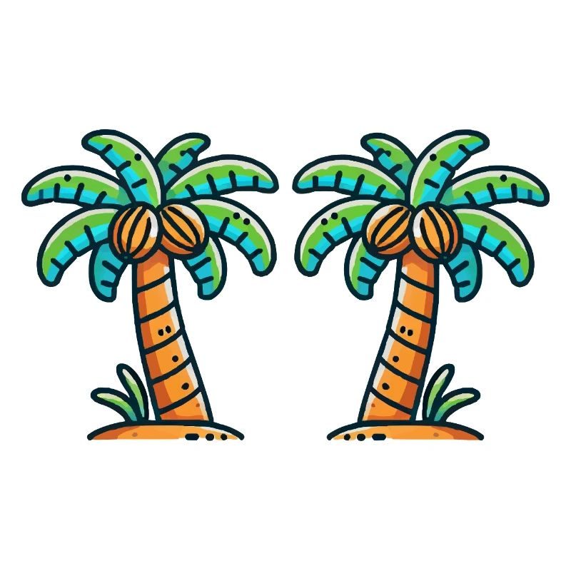 Palm trees