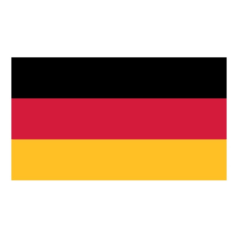 Allemagne Drapeau Noir Rouge Or