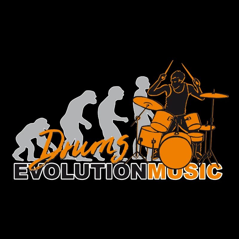 Batterie, batteur, batterie, musique d’évolution