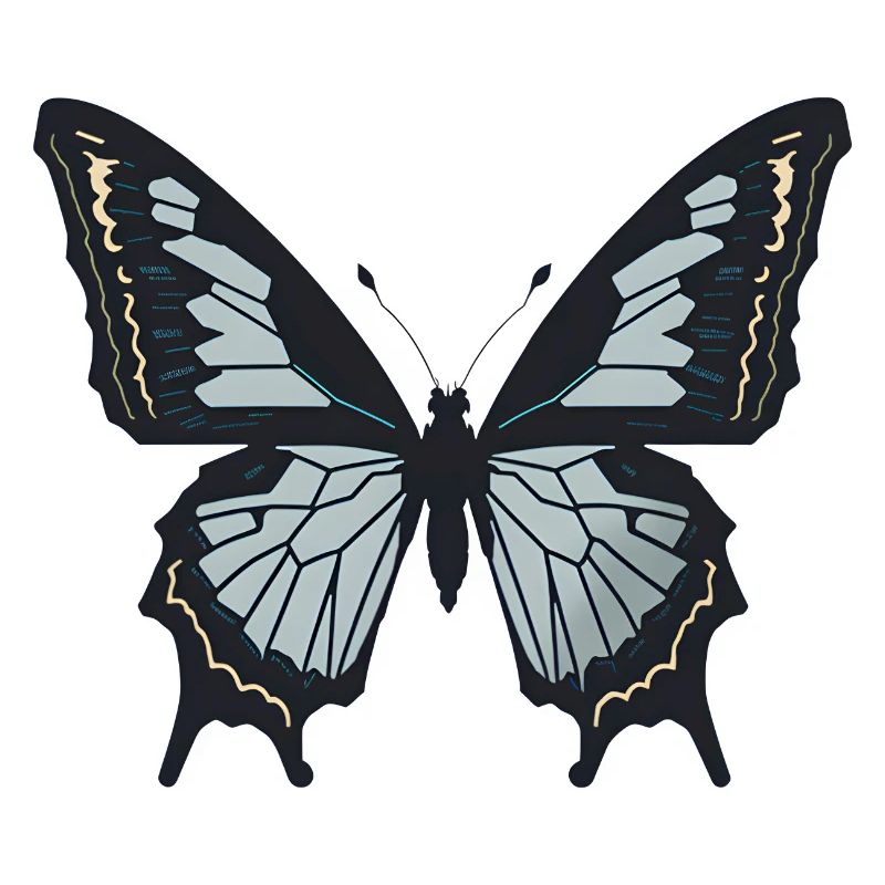 Simple Butterfly Minimalist Butterfly Minimalistic