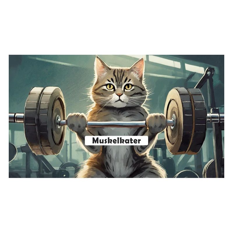 Pun ambiguous german expression - Muskelkater