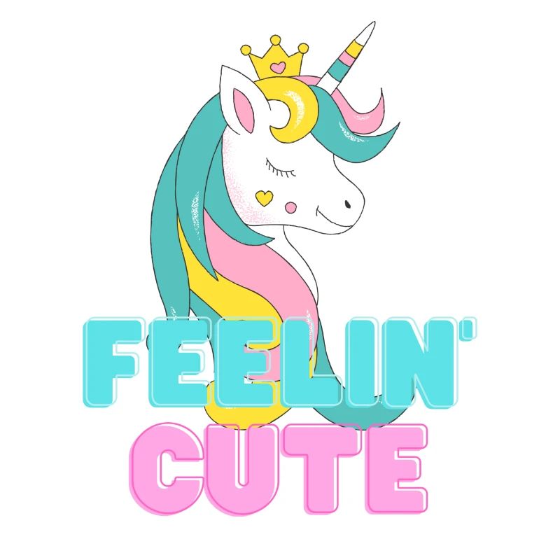Feeling Cute Einhorn
