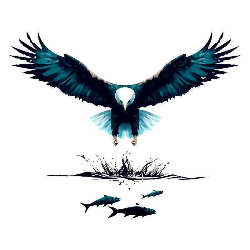 Aigles à la chasse