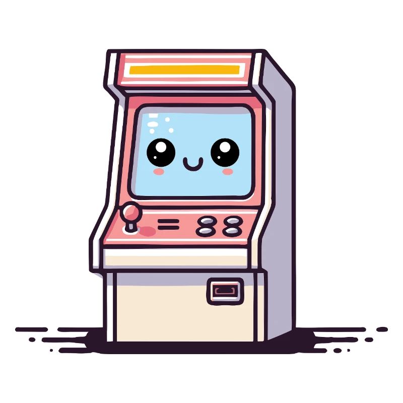 Borne d’arcade heureuse
