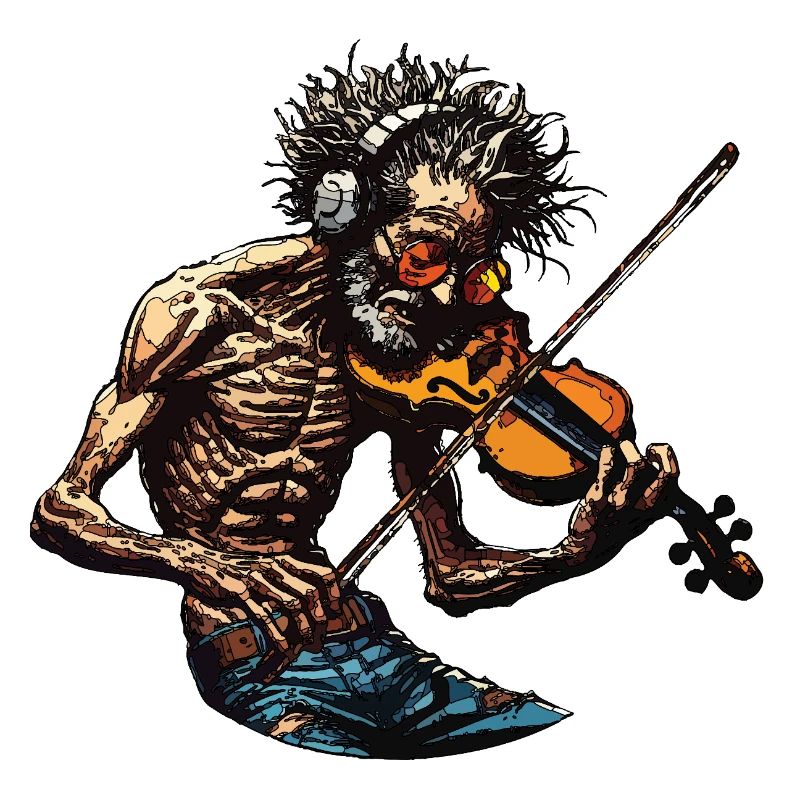 Boucles et syncopes de violon