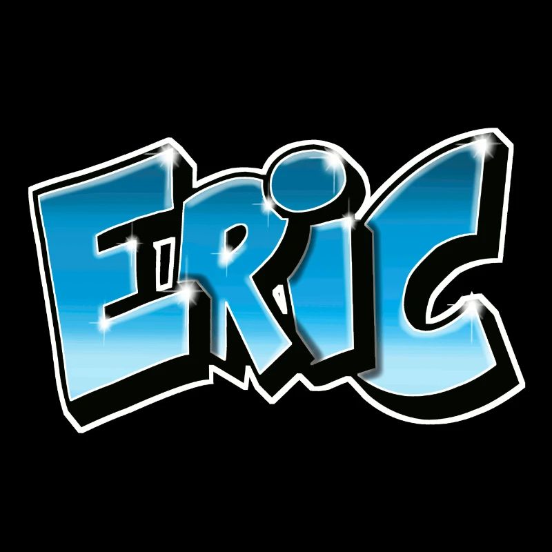 ERIC GRAFFITI TAG PRINTABLE BY MAX THE TAGUEUR